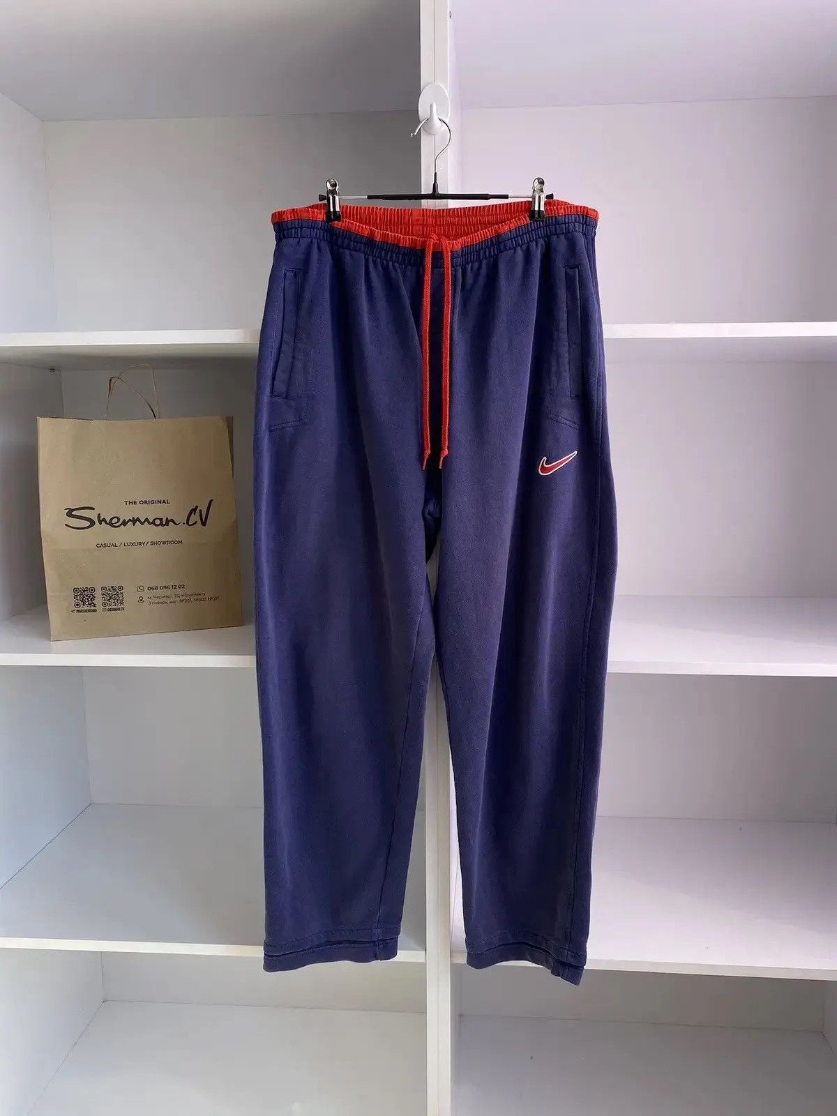 Nike × Vintage Vintage Nike pants 90-s Size US 34 / EU 50 - 2 Thumbnail