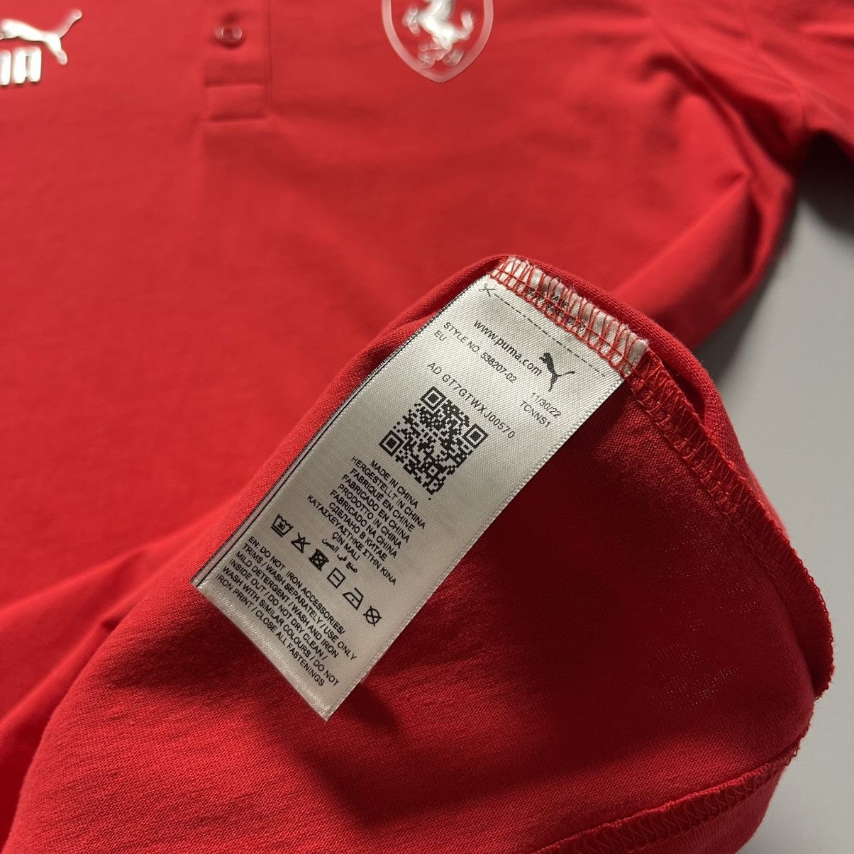 Ferrari × Puma × Vintage NWT PUMA FERRARI SCUDERIA RACE MT7 MC POLO SIZE “M” Size US M / EU 48-50 / 2 - 11 Thumbnail