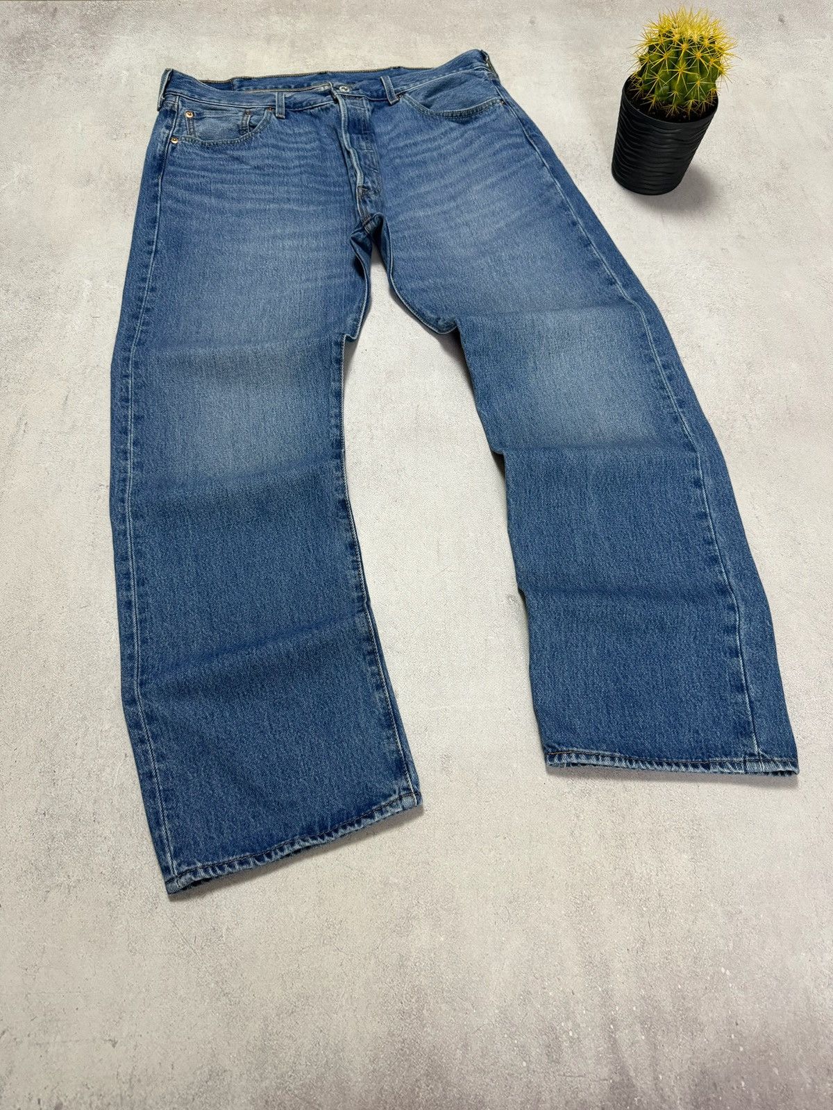 Levi's × Levi's Vintage Clothing Vintage Levis 501 Jeans Denim Pants Straight w38 l32 Y2K 90s Size US 38 / EU 54 - 6 Thumbnail