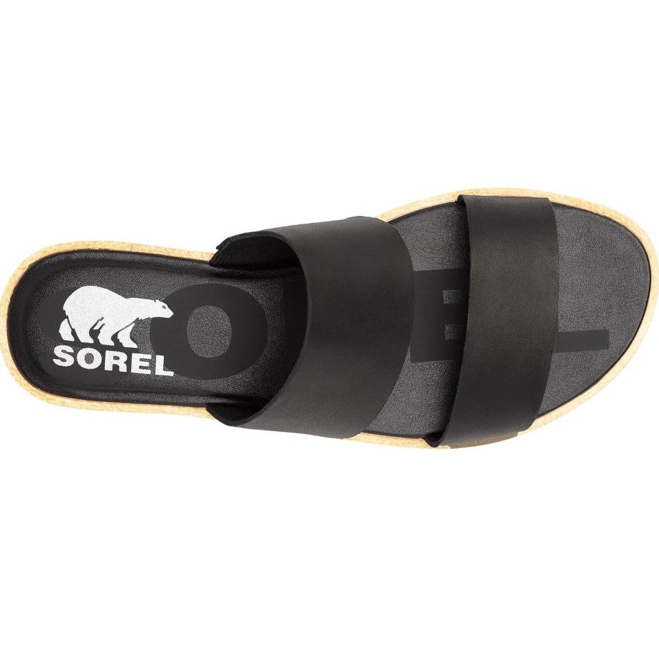 SOREL Sorel Black Ella II Slide Everyday Sandals Size 7 Size US 7 / IT 37 - 1 Thumbnail