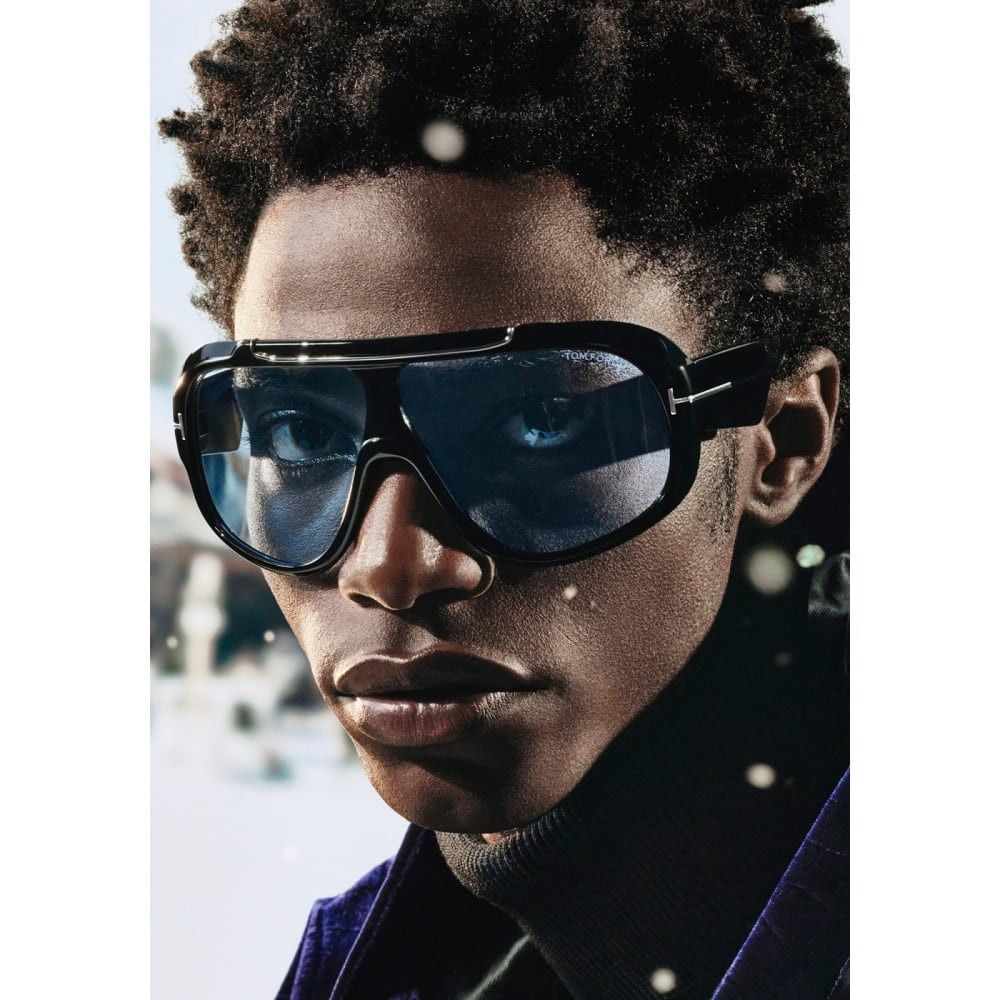Tom Ford o1loc1c0126 FT1093 Size: OS / Rellen Sunglasses in Black Size ONE SIZE - 4 Thumbnail