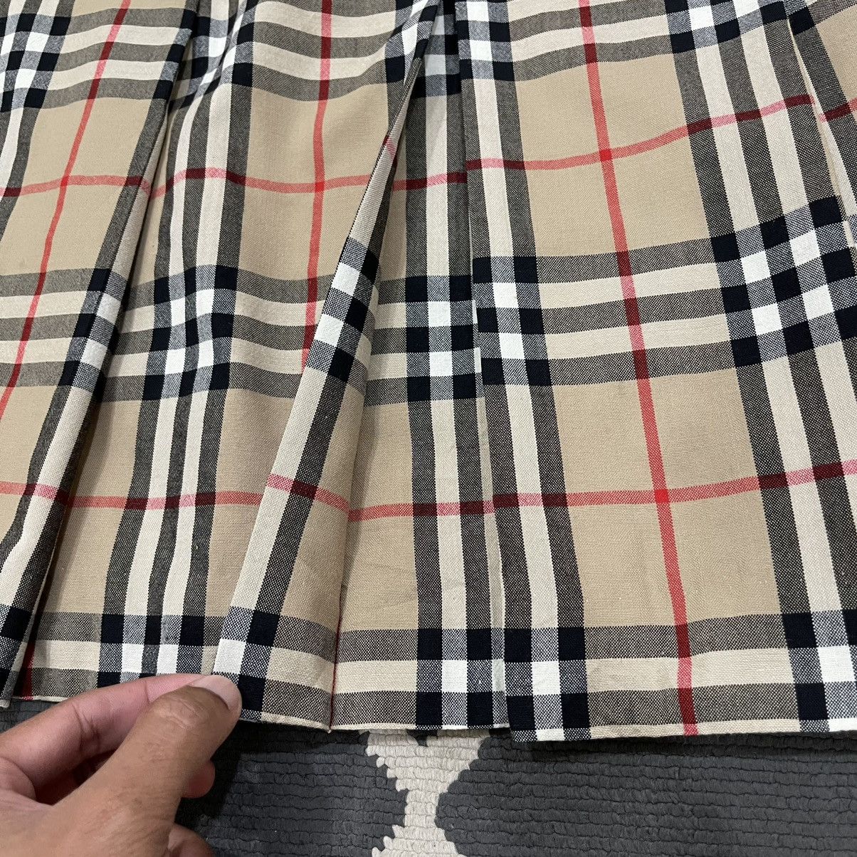 Burberry Vintage Burberry London Nova Check Wool Mini Skirt Size 30" / US 8 / IT 44 - 15 Thumbnail