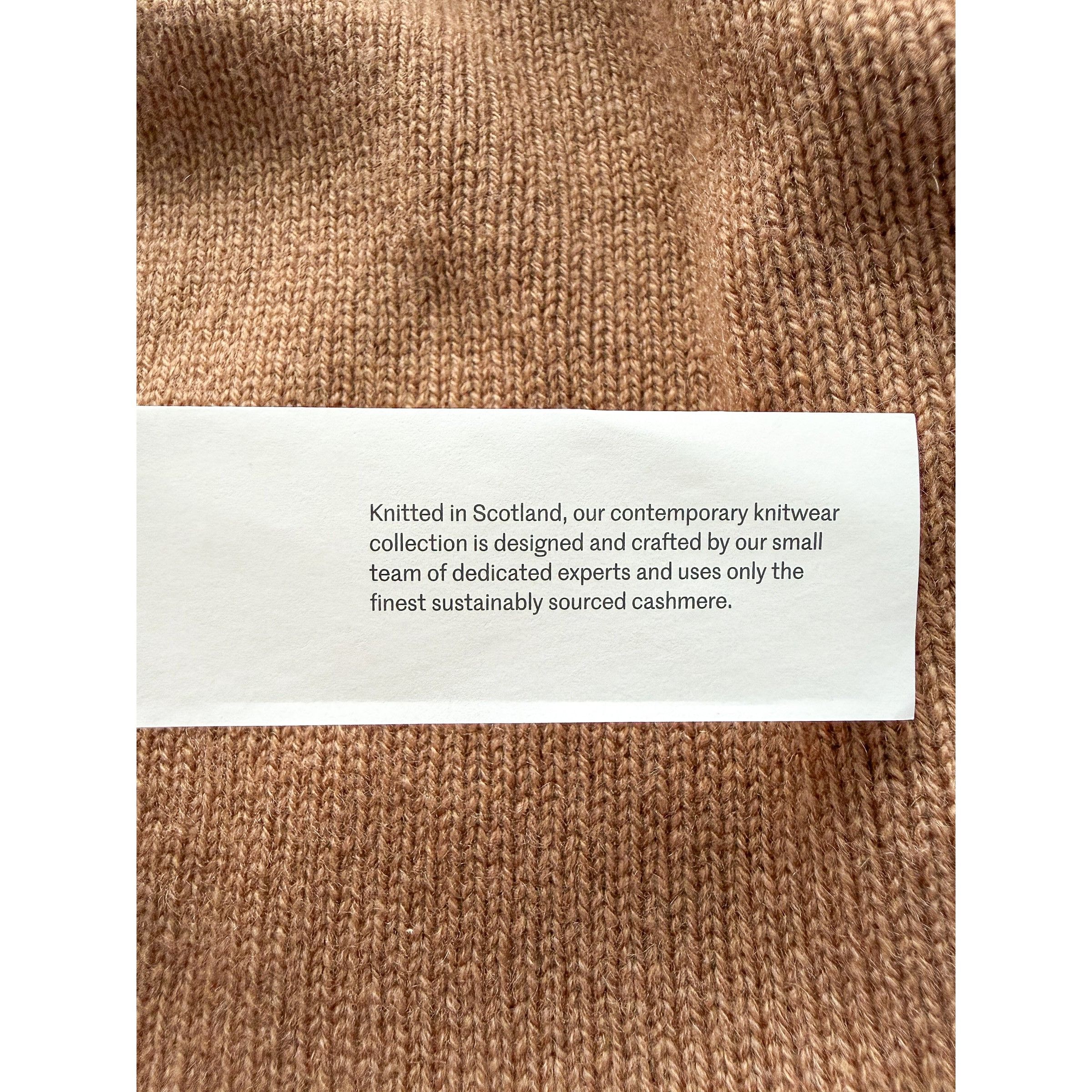 Begg x Co Begg x Co 100% Cashmere Joy Slough Brown Cardigan Size S / US 4 / IT 40 - 5 Thumbnail