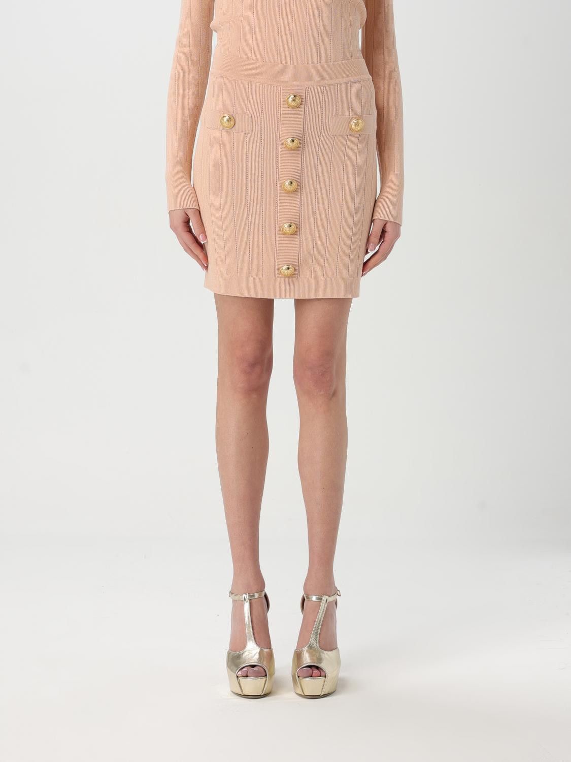 Balmain Balmain Skirt Woman Pink Size 27" / US 4 / IT 40 - 1 Thumbnail