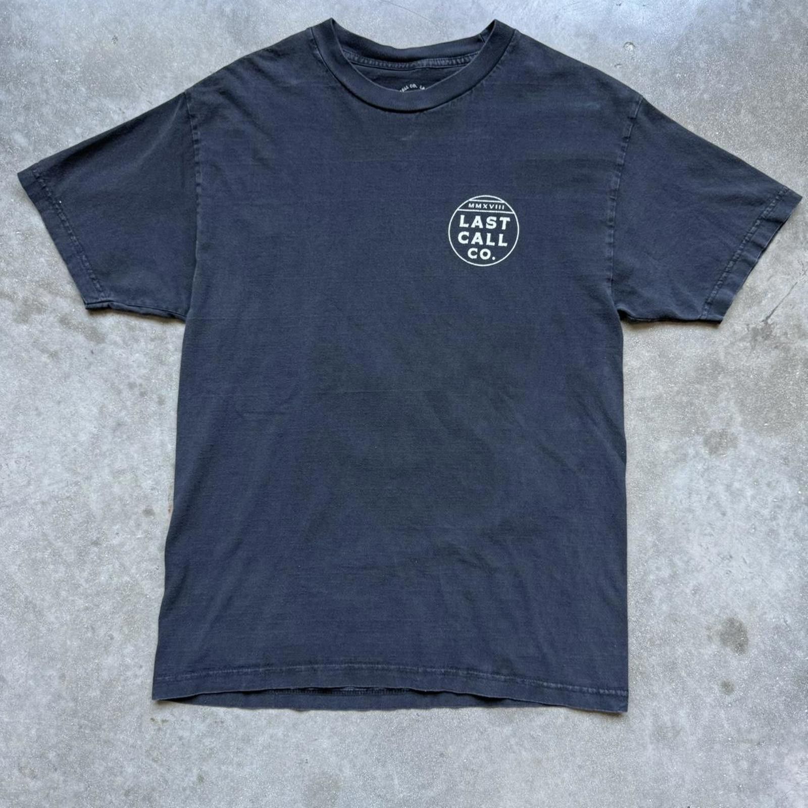 Other Last Call Co. Faded " Melting Smiley Skull" Graphic T-shirt Size US L / EU 52-54 / 3 - 2 Thumbnail