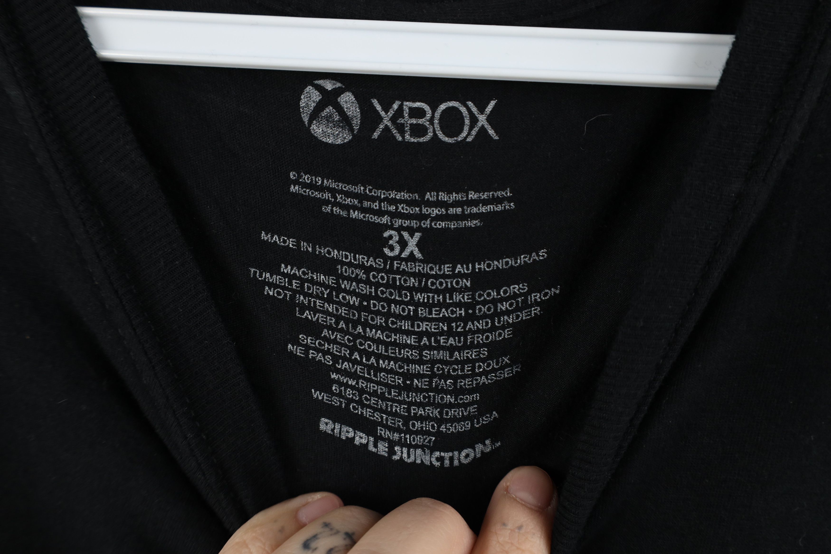 Vintage Y2K Streetwear Spell Out Microsoft Xbox Short Sleeve T-Shirt Size US XXL / EU 58 / 5 - 8 Thumbnail