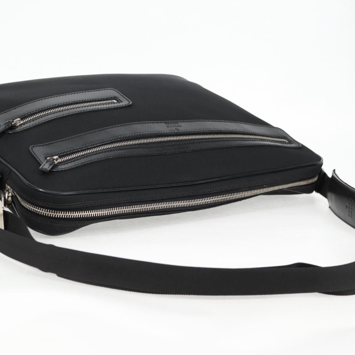 Gucci GUCCI Shoulder Bag Nylon Black Silver Size ONE SIZE - 6 Thumbnail