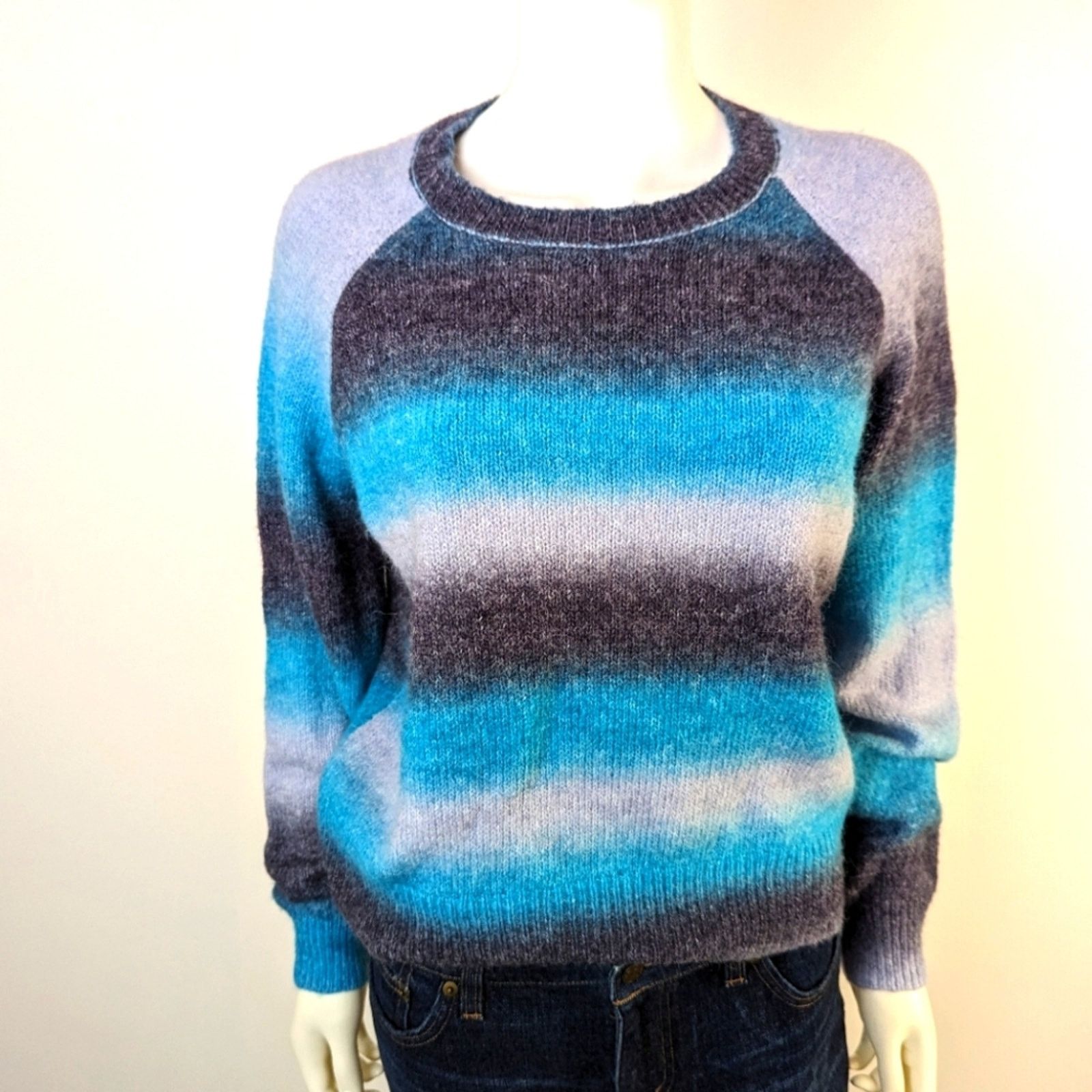 BB Dakota BB Dakota X Steve Madden Ombre Sweater - Large Size L / US 10 / IT 46 - 2 Thumbnail