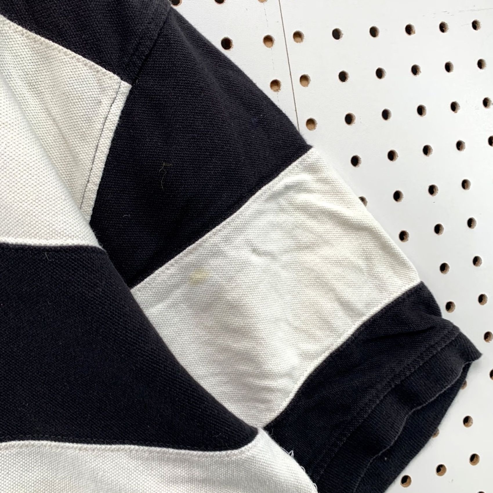 Southpole VINTAGE Southpole Polo Shirt Mens XL Black White Striped Short Sleeve Y2K Size US XL / EU 56 / 4 - 7 Thumbnail