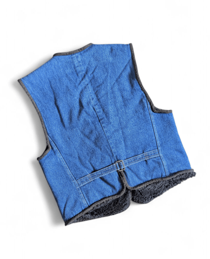 Kenzo KENZO Denim Sherpa Vest Waistcoat Gilet Size L / US 10 / IT 46 - 15 Thumbnail