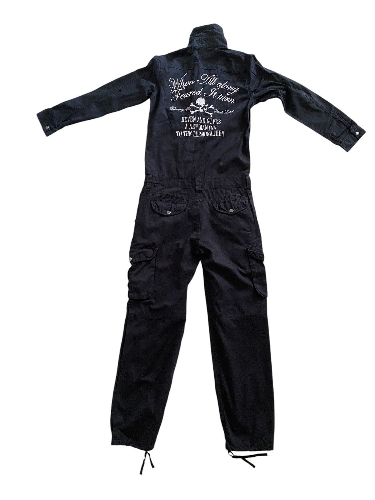 Japanese Brand × Seditionaries 💥 Black Label multi poket coveralls Skull Logo Size US M / EU 48-50 / 2 - 2 Thumbnail