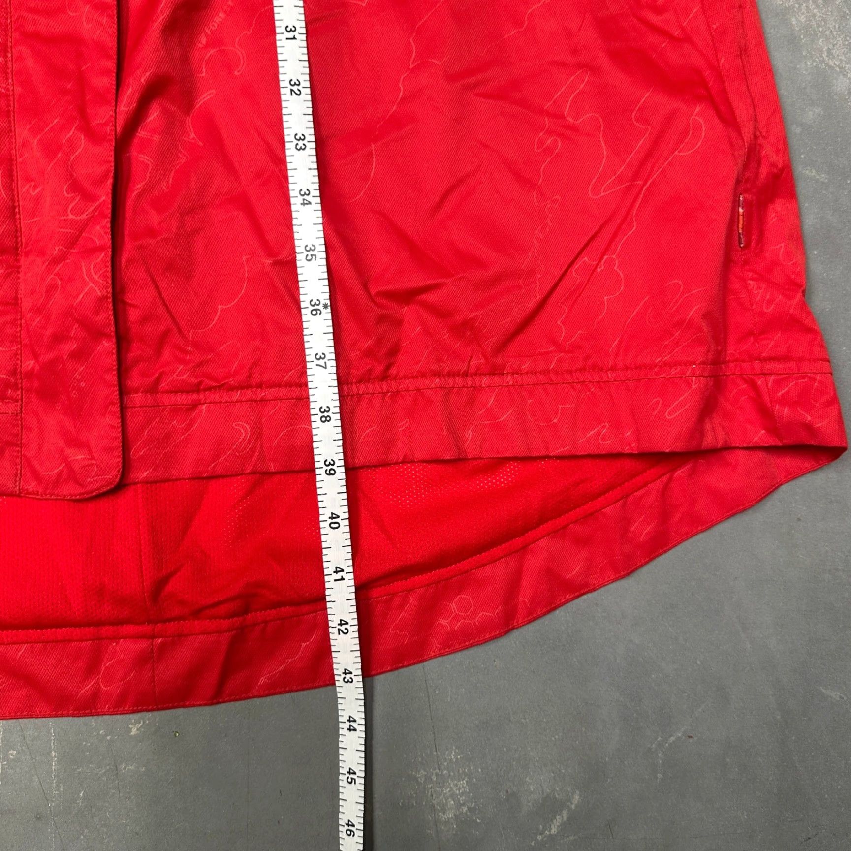 Maharishi Maharishi Rain Coat Nylon Embossed Keyline Bonsai Forrest DPM Lined Womens 14 Red Hooded Size XL / US 12-14 / IT 48-50 - 4 Thumbnail