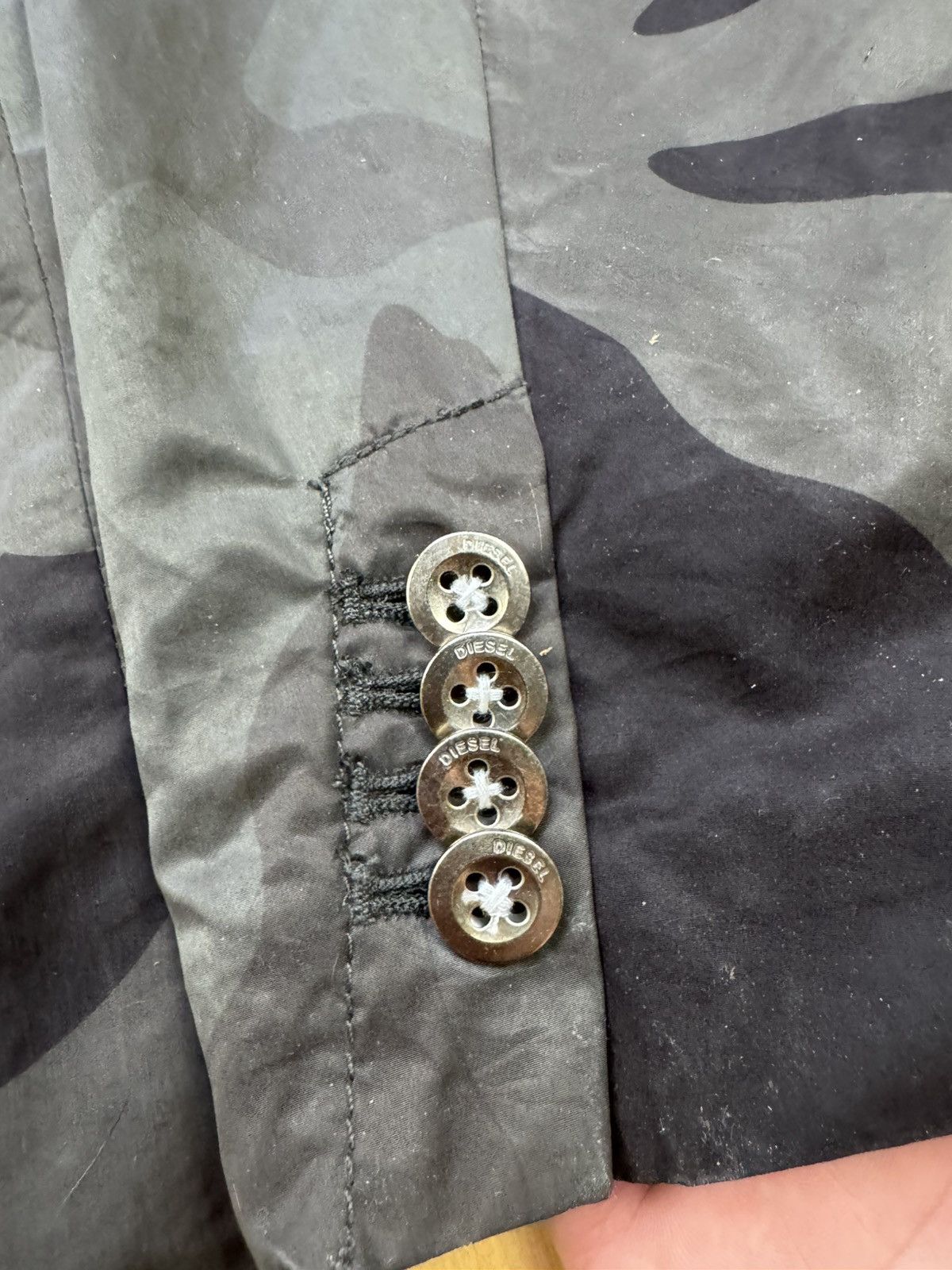 Diesel × Vintage Vintage y2k Diesel Light Blazer 90S From China Rare Jacket Size US S / EU 44-46 / 1 - 3 Thumbnail