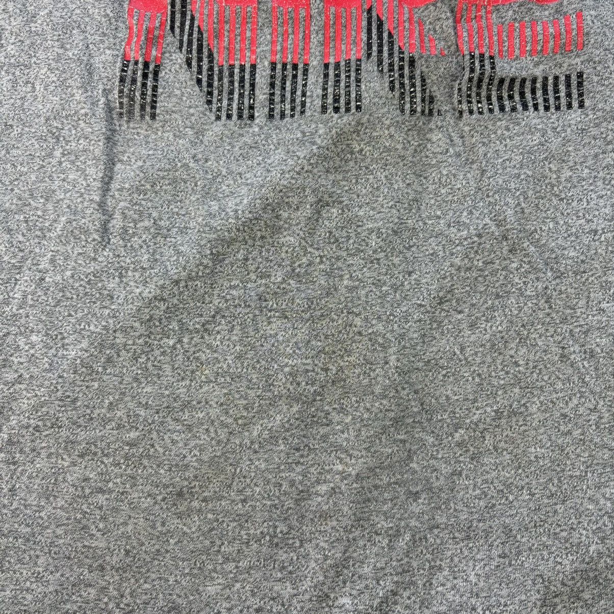 Nike Vintage 80s nike gray spell-out tshirt Size US XL / EU 56 / 4 - 3 Thumbnail