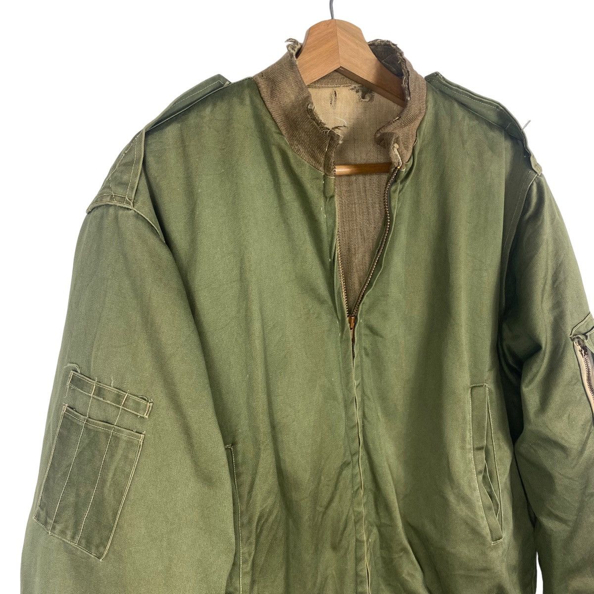 Vintage 💥40s WW2 US ARMY TANKER RARE JACKET Size US M / EU 48-50 / 2 - 10 Thumbnail