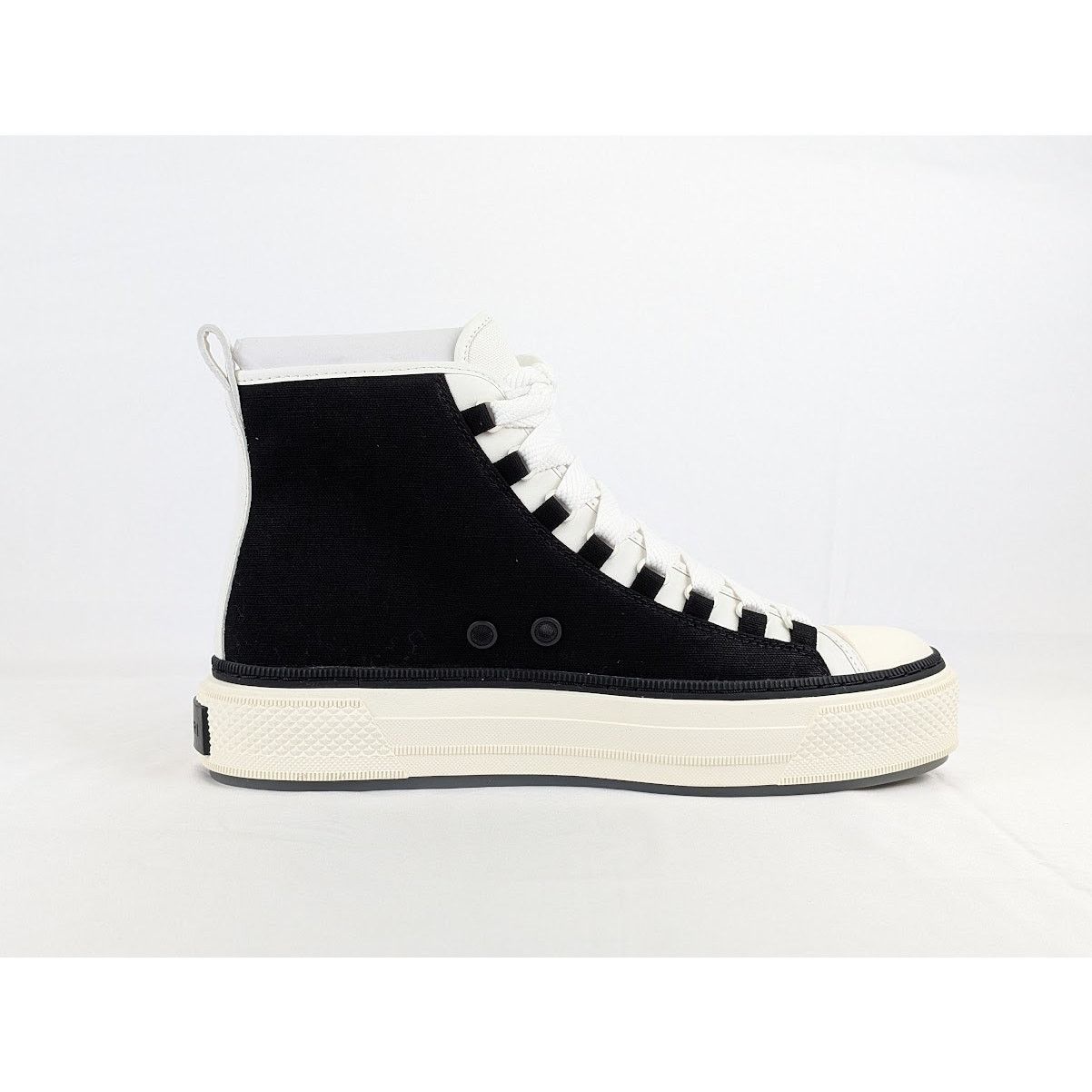 Amiri o1rshd1 Q:2 / MA Court Hi Top Sneakers in Black/White Size US 11 / EU 44 - 2 Thumbnail