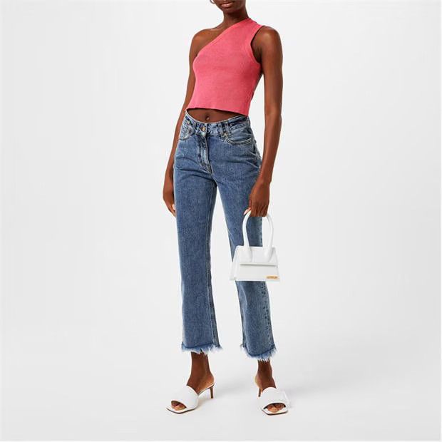 Jacquemus o1g2r1mq1024 Crop Top in Pink Size XS / US 0-2 / IT 36-38 - 6 Thumbnail