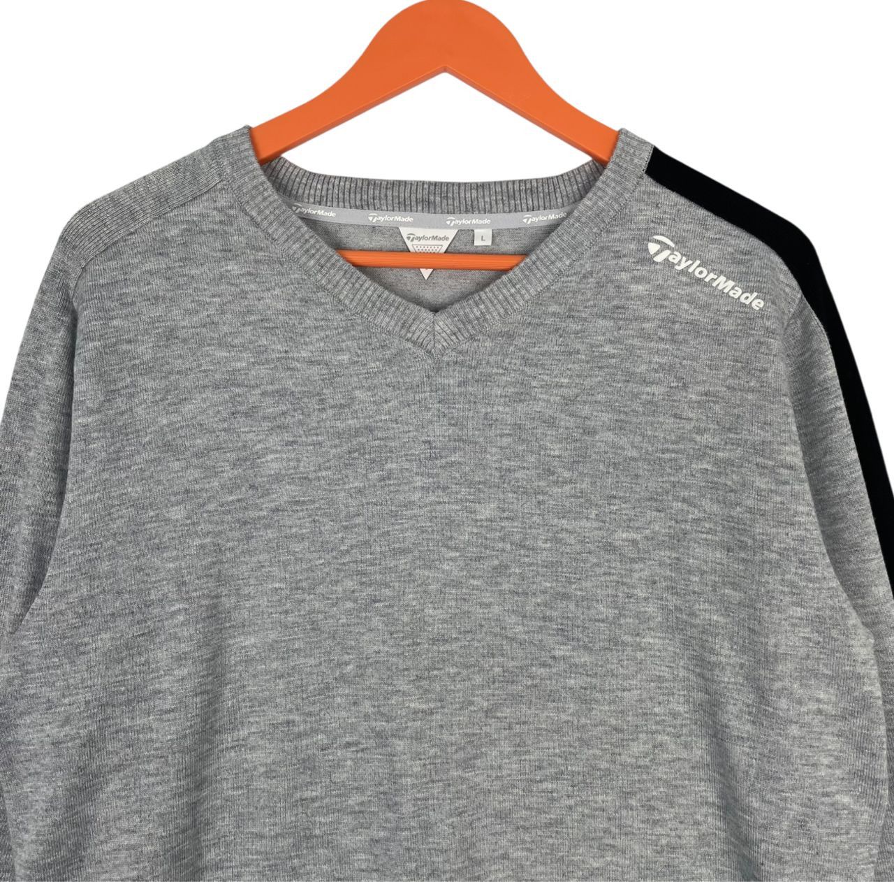 TaylorMade Vintage TaylorMade Pullover V-Neck Jumper Sweatshirt Size US L / EU 52-54 / 3 - 5 Thumbnail