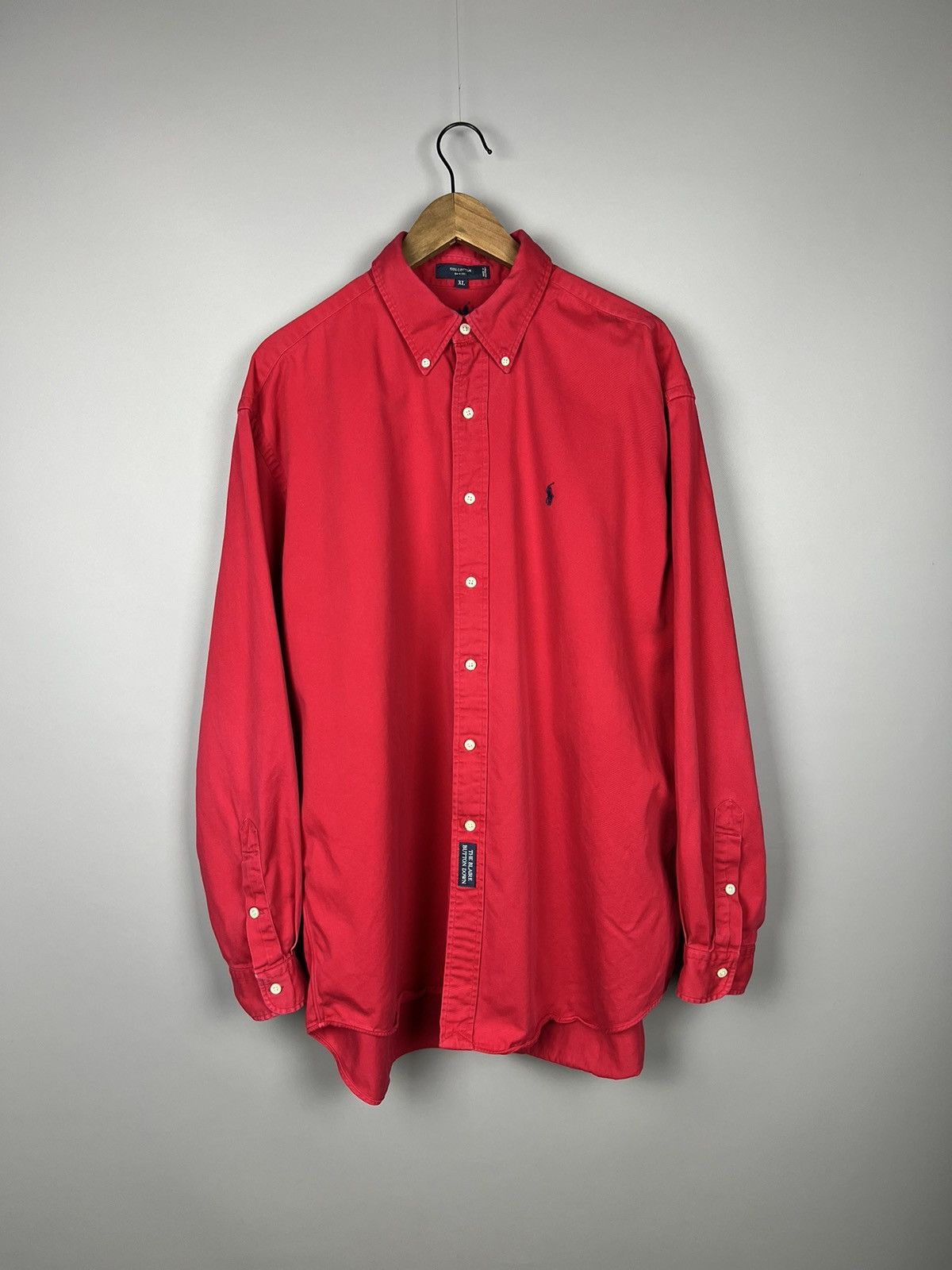 Polo Ralph Lauren Polo Ralph Lauren Vintage Shirt Button Up Long Sleeve Size US XL / EU 56 / 4 - 1 Thumbnail