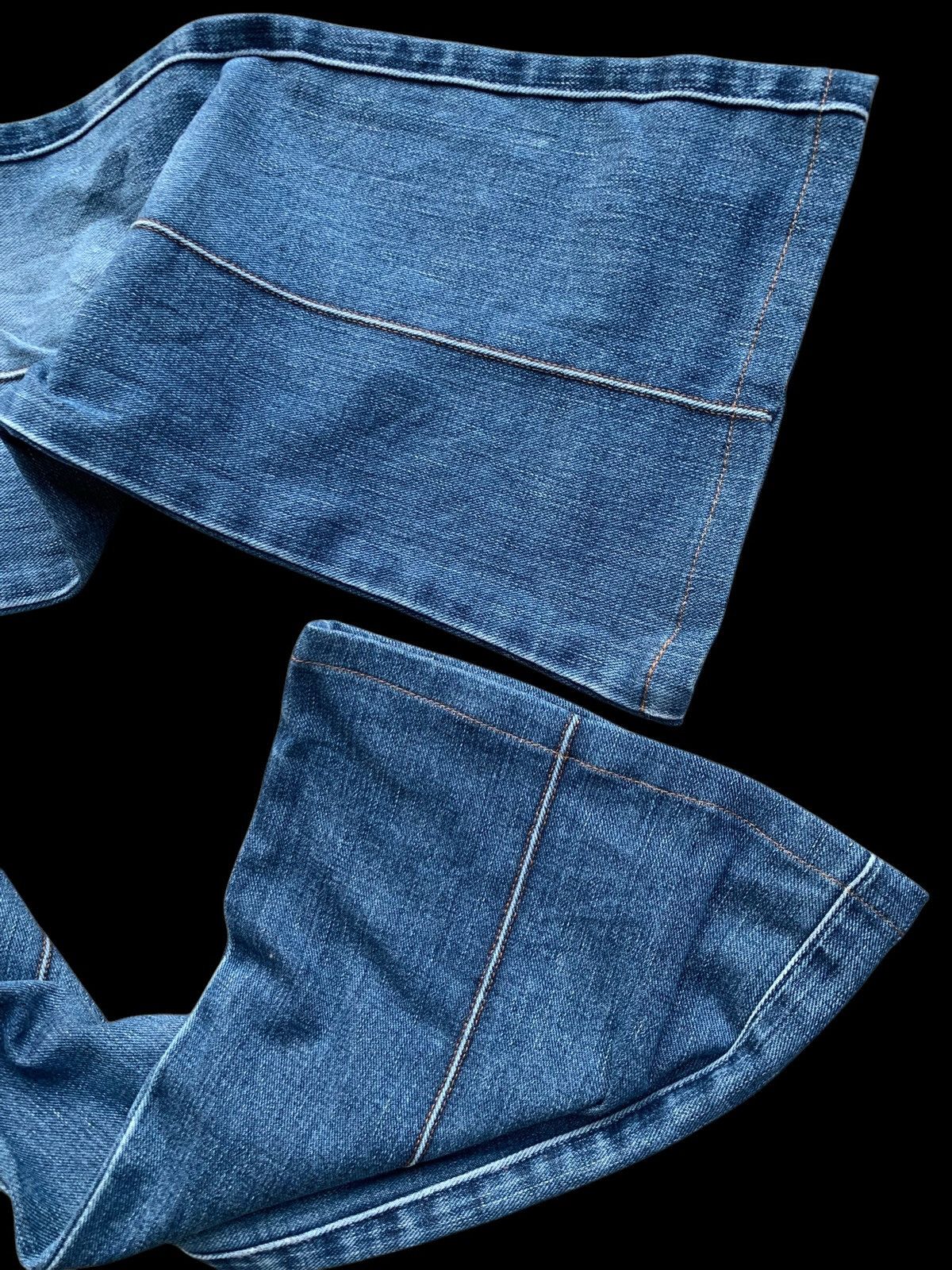 Japanese Brand Sweet Camel Jeans Flare Cut Size 28" / US 6 / IT 42 - 19 Thumbnail