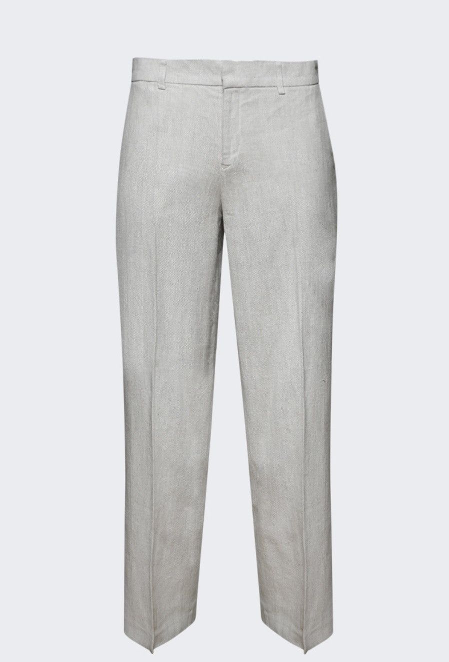 Misbhv Washed linen tailored trousers off white Size US 34 / EU 50 - 1 Thumbnail