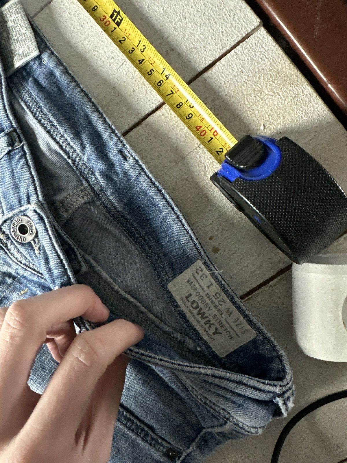 Diesel 🚨Gothic Diesel Regular Slim relax Flared Jeans Womens Size 26" / US 2 / IT 38 - 5 Thumbnail
