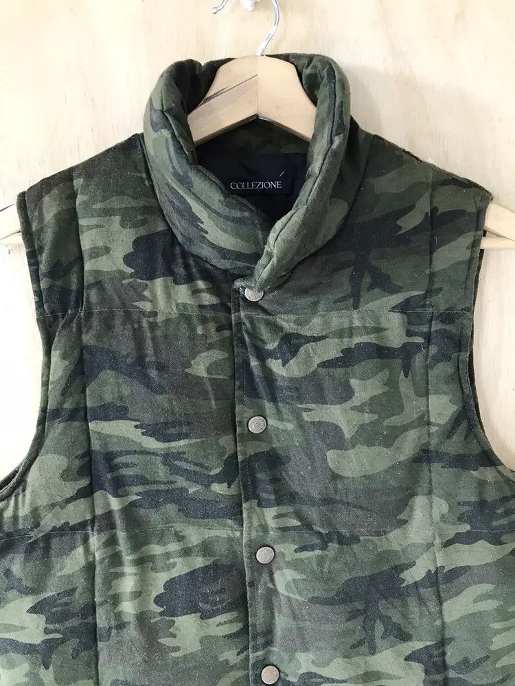 Japanese Brand Collezione Camouflage Puffer Vests Size US M / EU 48-50 / 2 - 4 Thumbnail