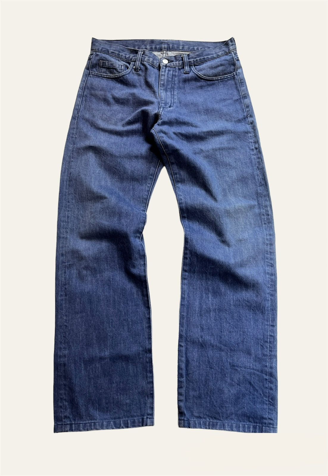 image of Comme Des Garcons x Comme Des Garcons Homme Comme Des Garçons Homme 03’ Archive Bootcut Jeans in Bl