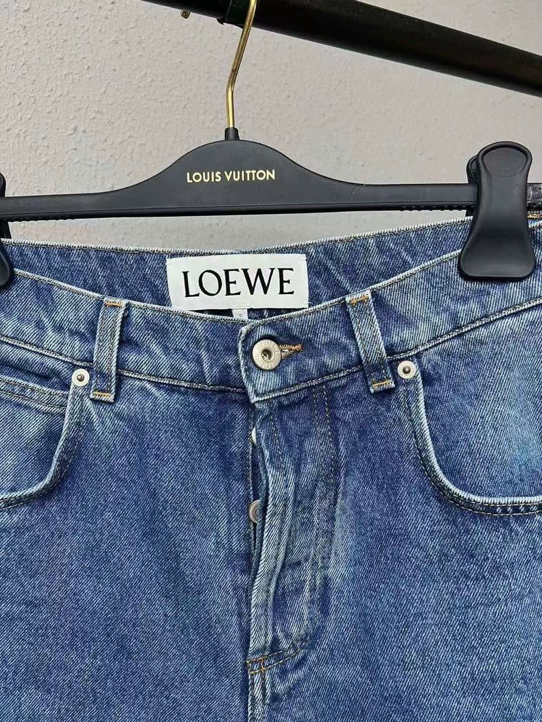 Loewe LOEWE Peep-toe jeans Size 42" / US 20 - 3 Thumbnail
