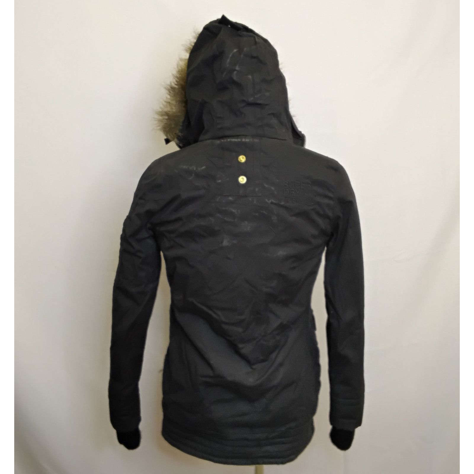 Superdry Superdry Limited Parka Black Men's Small Hooded Size US S / EU 44-46 / 1 - 3 Thumbnail