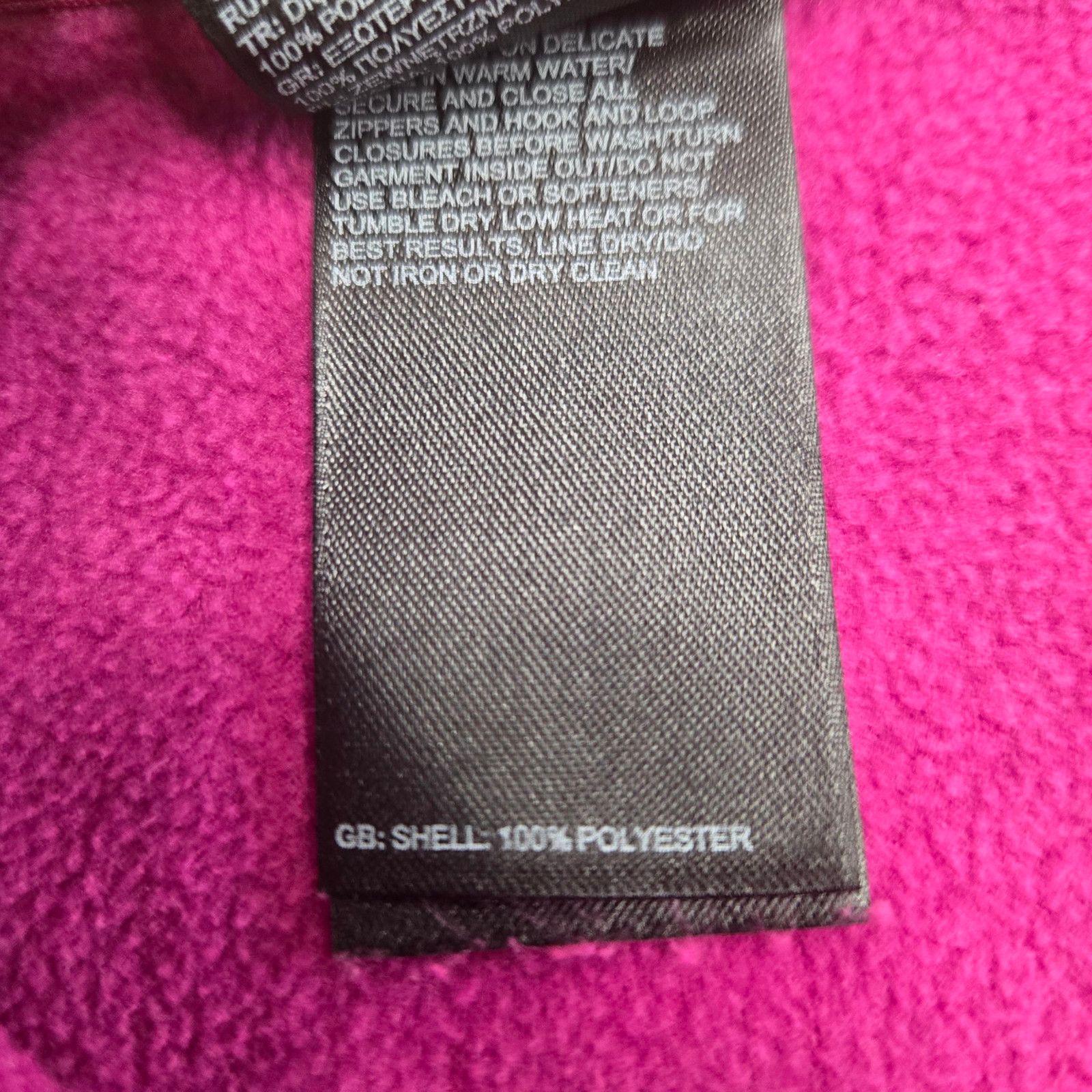 The North Face North Face Pink Quarter Zip Pullover Fleece Size Large Size L / US 10 / IT 46 - 8 Thumbnail
