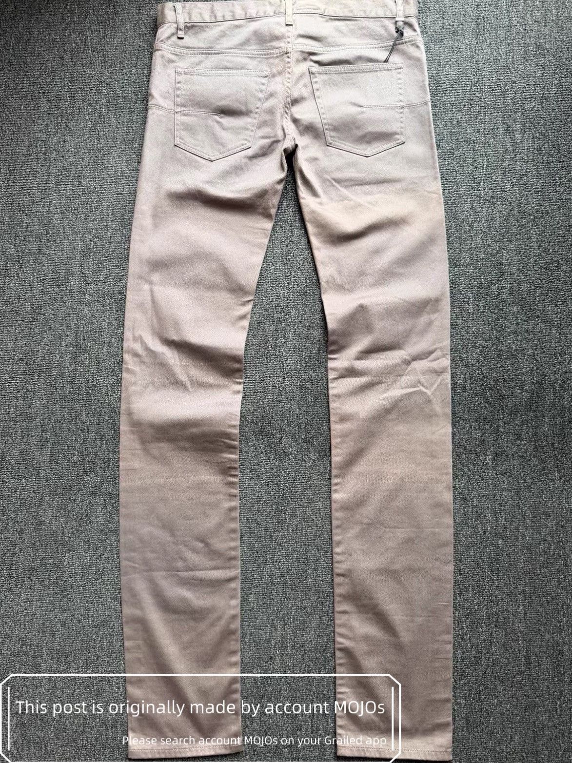Dior Sz 31 Dior Homme Light Brown Skinny Fit Denim mojos1050 Size US 31 - 3 Thumbnail