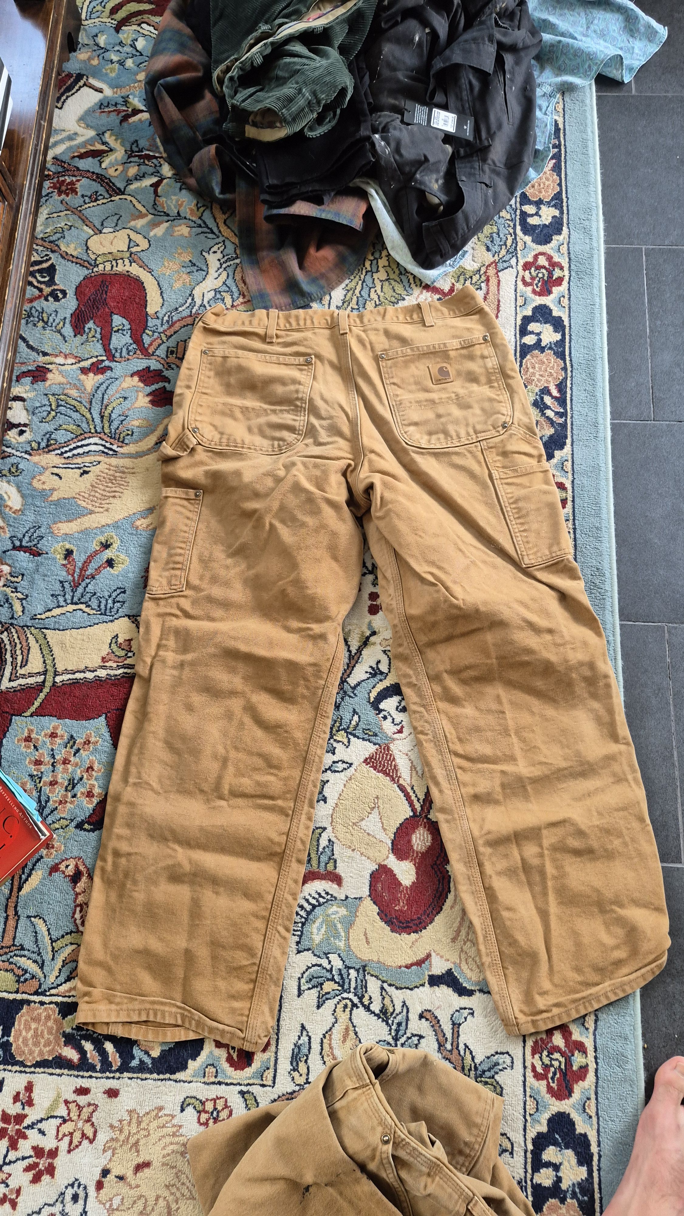 Carhartt 2x Carhartt Five Poc Double Knee Size US 33 - 3 Thumbnail