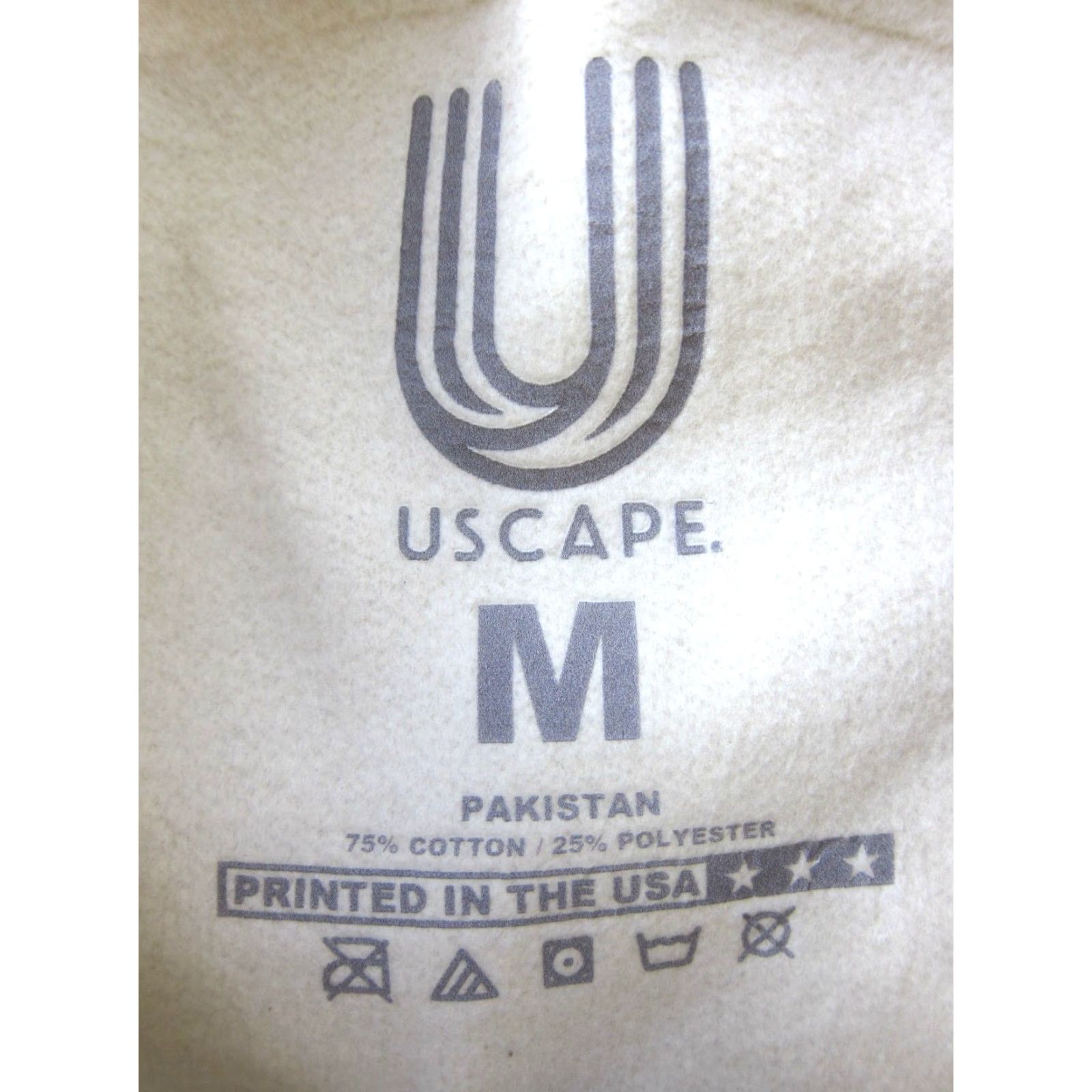 Vintage USCAPE NYU University Sweatshirt Heavyweight Crew Neck Men M Ivory Cotton Jersey Long Sleeve Pullover Size M Size US M / EU 48-50 / 2 - 6 Thumbnail
