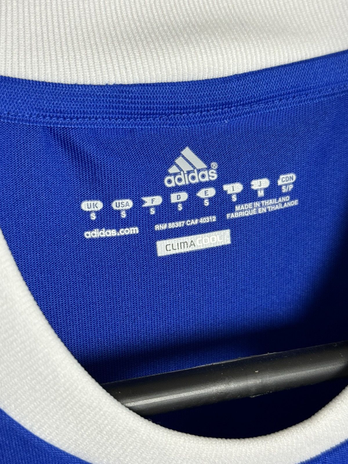 Adidas Liechtenstein 10/12 Away Player Issue Football Jersey Shirt Size US S / EU 44-46 / 1 - 8 Thumbnail