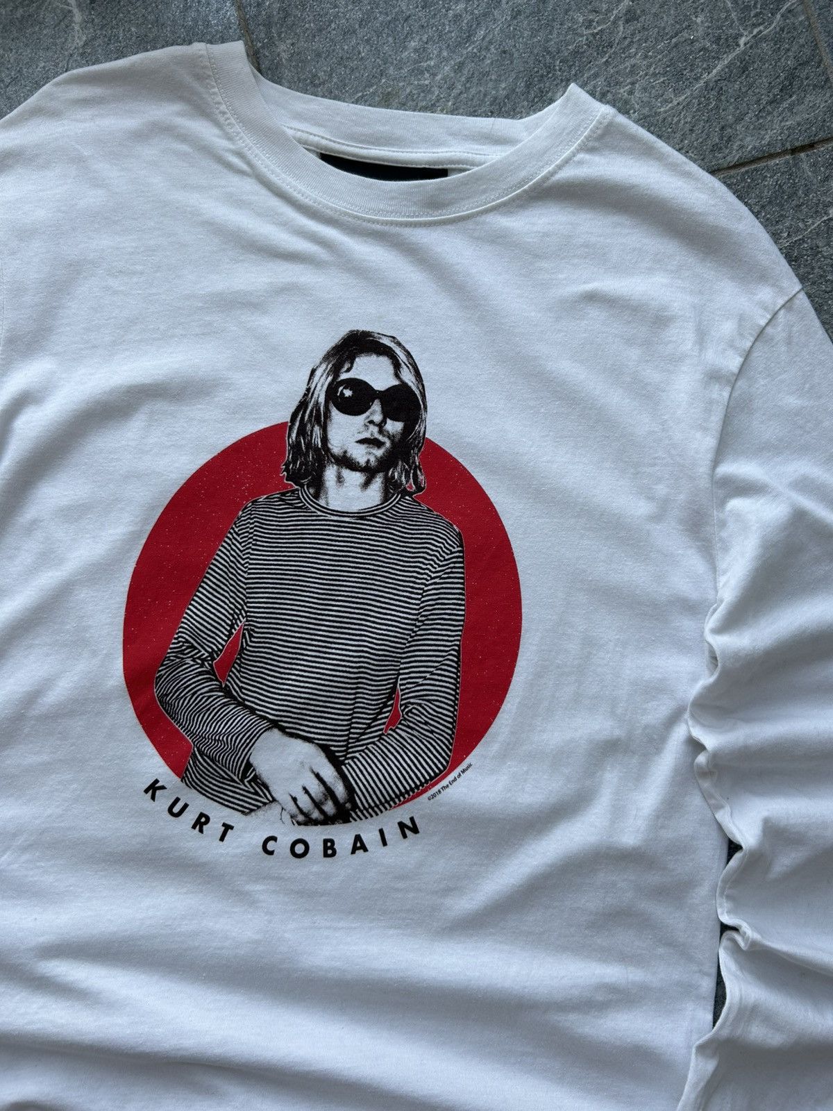 Nirvana Long sleeve tee shirt nirvana Kurt cobain 2018 final Size US M / EU 48-50 / 2 - 3 Thumbnail