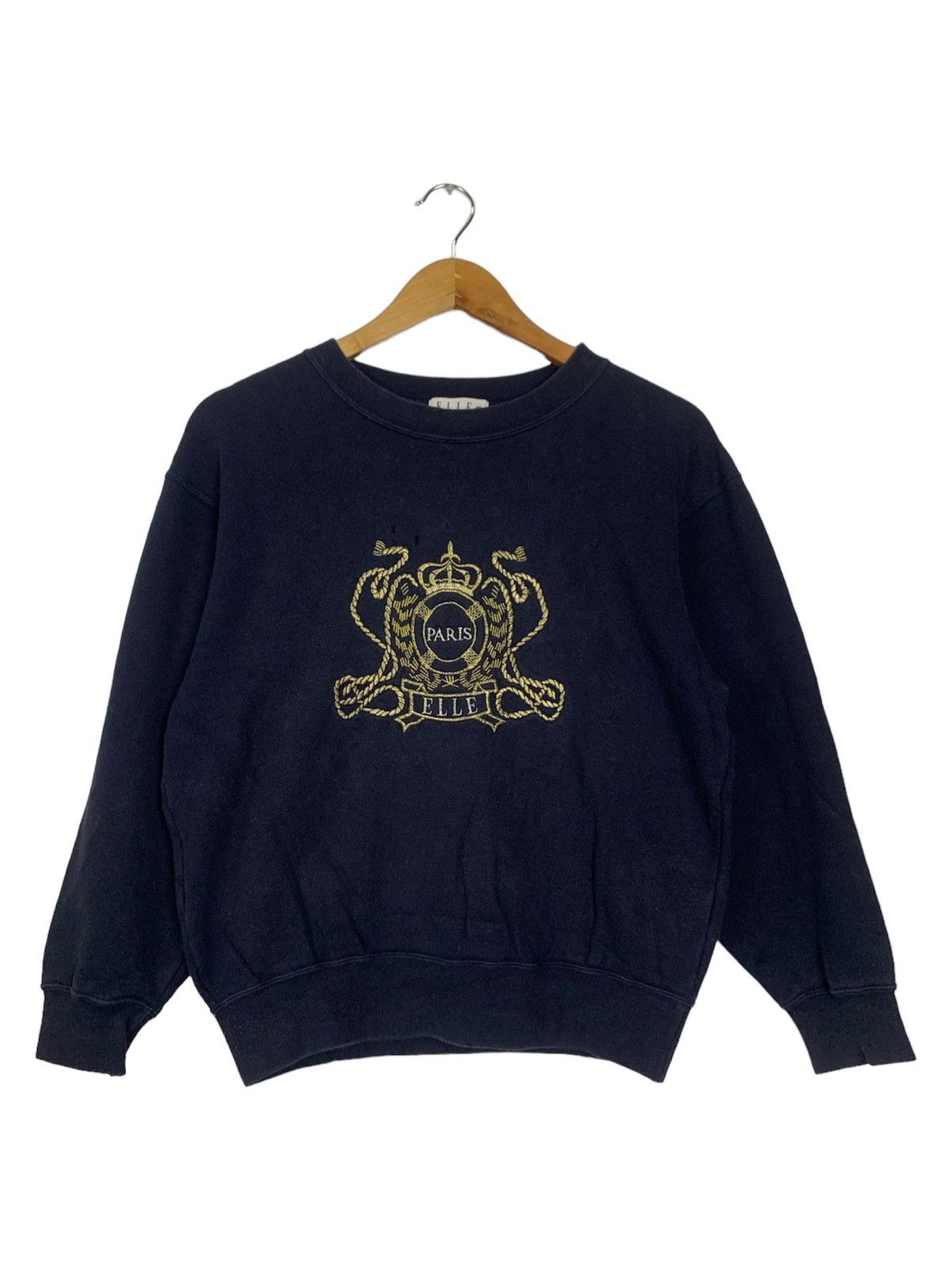 Japanese Brand × Vintage Vintage Elle Paris Sweatshirt Size US S / EU 44-46 / 1 - 1 Thumbnail