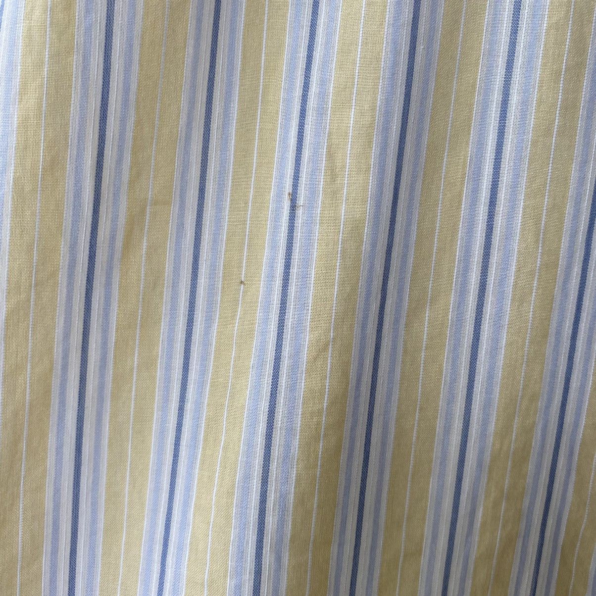 Celine Celine Yellow Striped Shirt with White Collar Size XS / US 0-2 / IT 36-38 - 14 Thumbnail