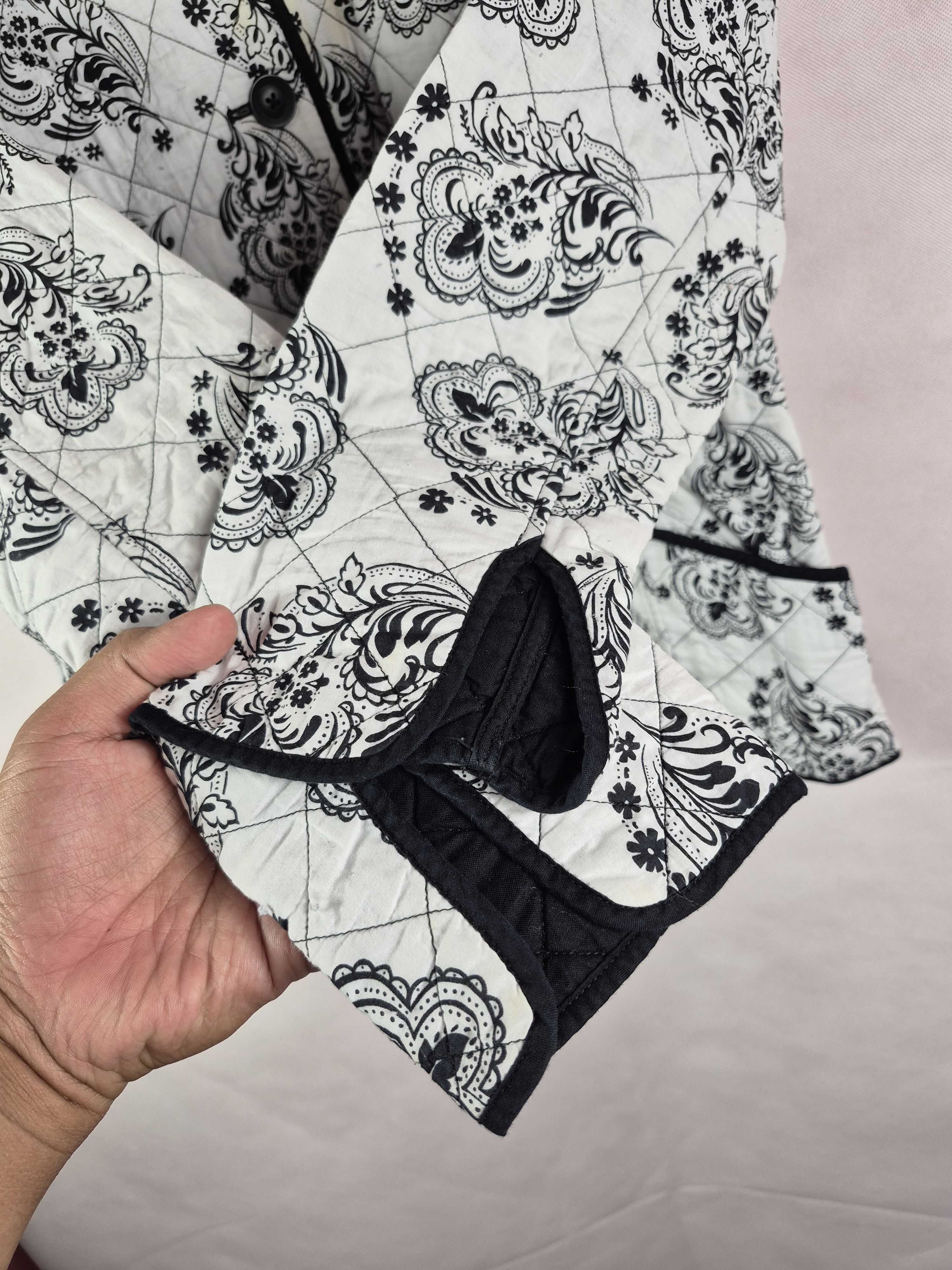 Croft & Barrow 🔥 Croft & Barrow Paisley Reversible Light Jacket Size US L / EU 52-54 / 3 - 9 Thumbnail