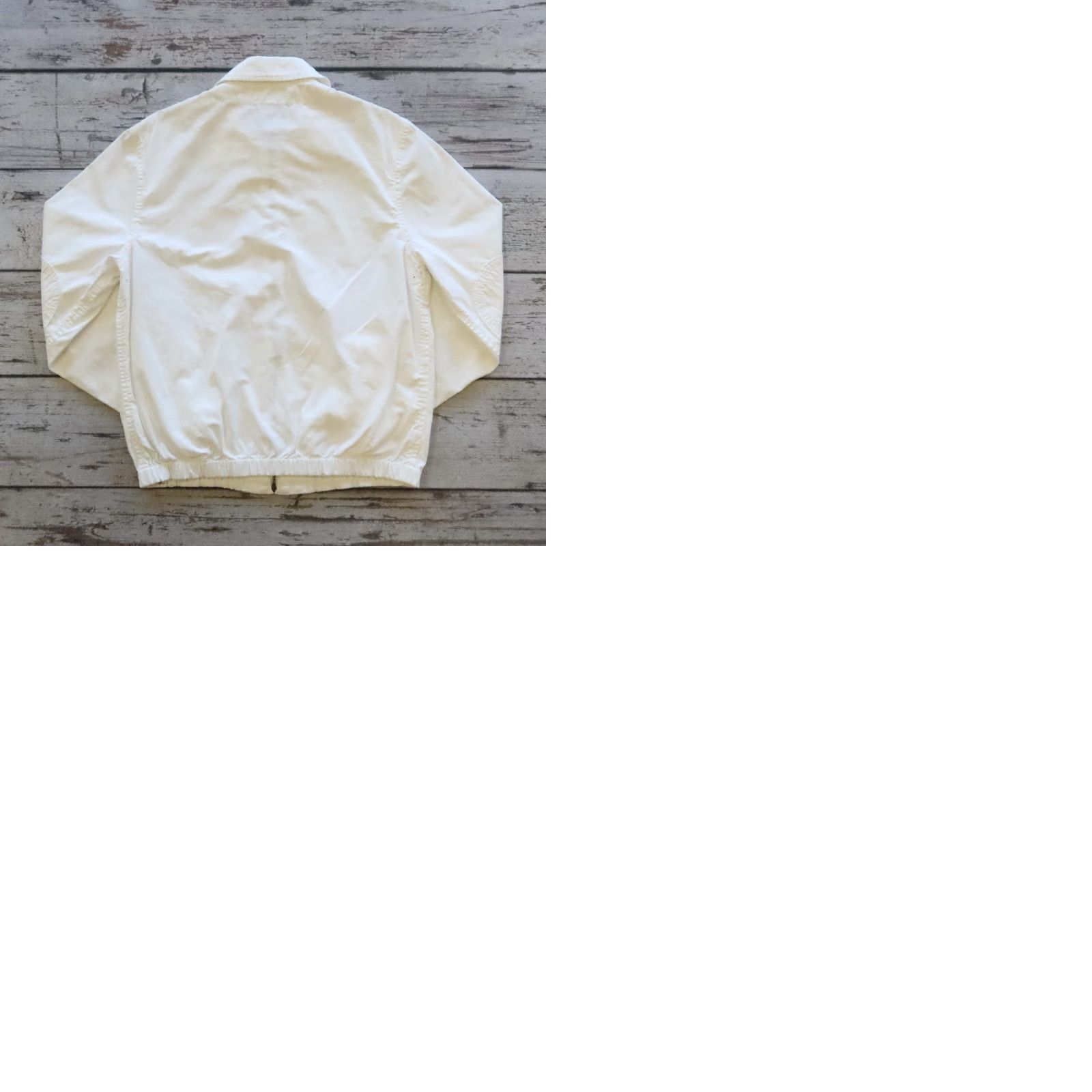 Ralph Lauren VINTAGE Polo Ralph Lauren Track Jacket Men M White Windbreaker Jacket Size US M / EU 48-50 / 2 - 10 Thumbnail