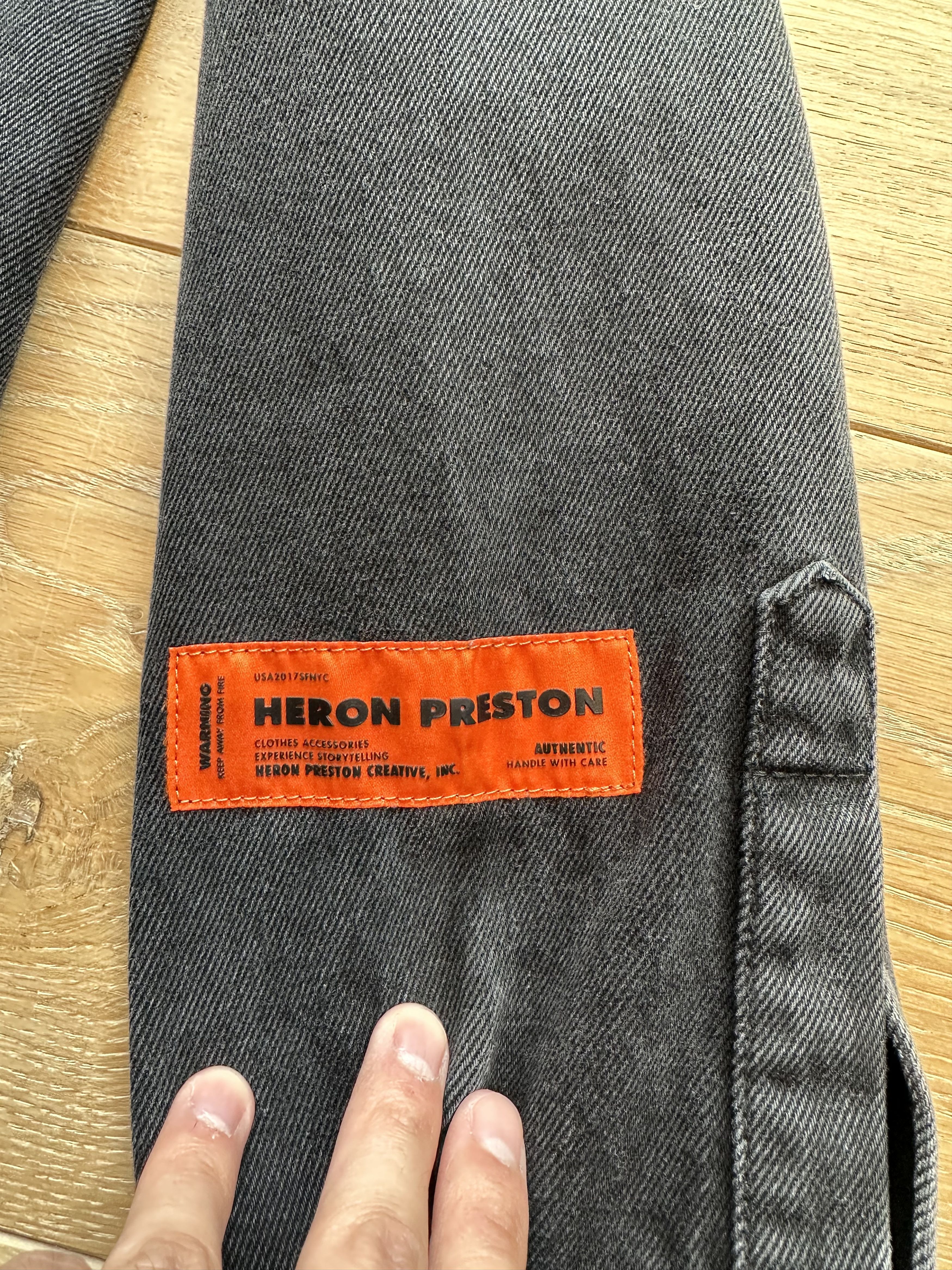 Heron Preston Heron Preston Denim Jacket Size US M / EU 48-50 / 2 - 3 Thumbnail