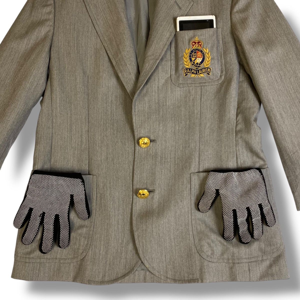 Ralph Lauren Vintage Ralph Lauren Wool Double-Breasted Blazer Size US S / EU 44-46 / 1 - 5 Thumbnail