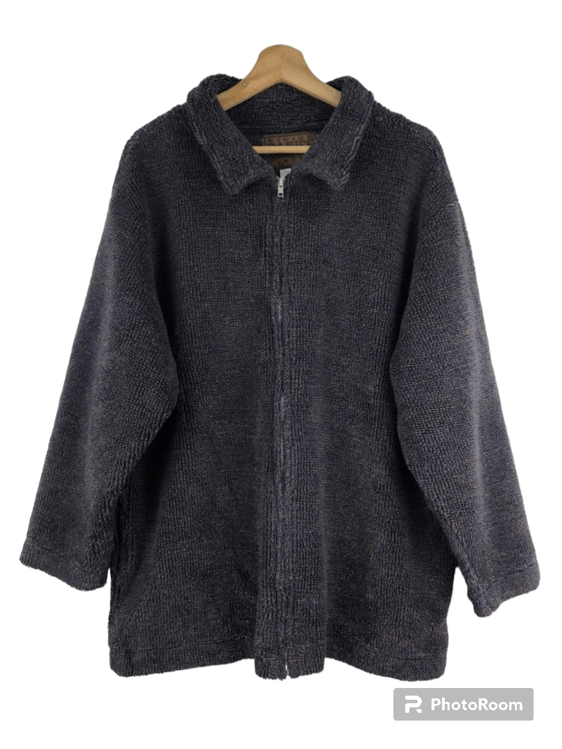 Vintage Vision Basics Fleece Zipper Jacket
