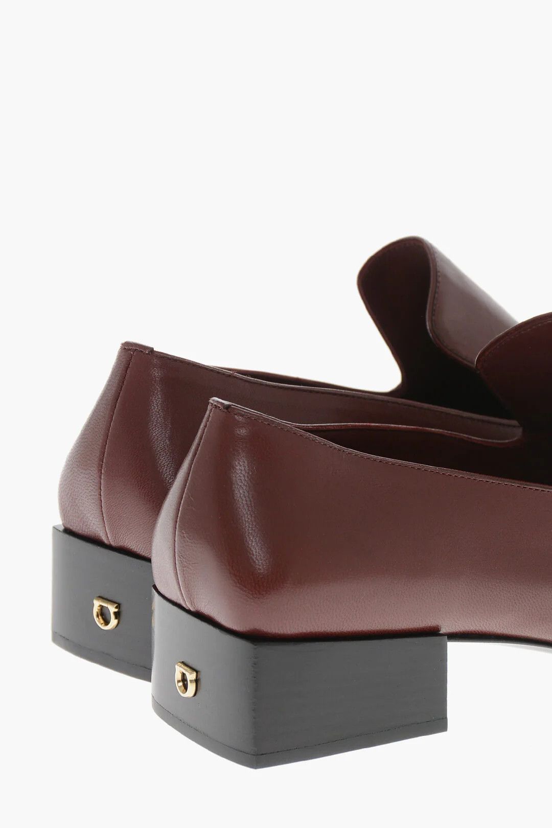 Salvatore Ferragamo og1mm0426 Leather Loafers in Burgundy Size US 11 / IT 41 - 3 Thumbnail