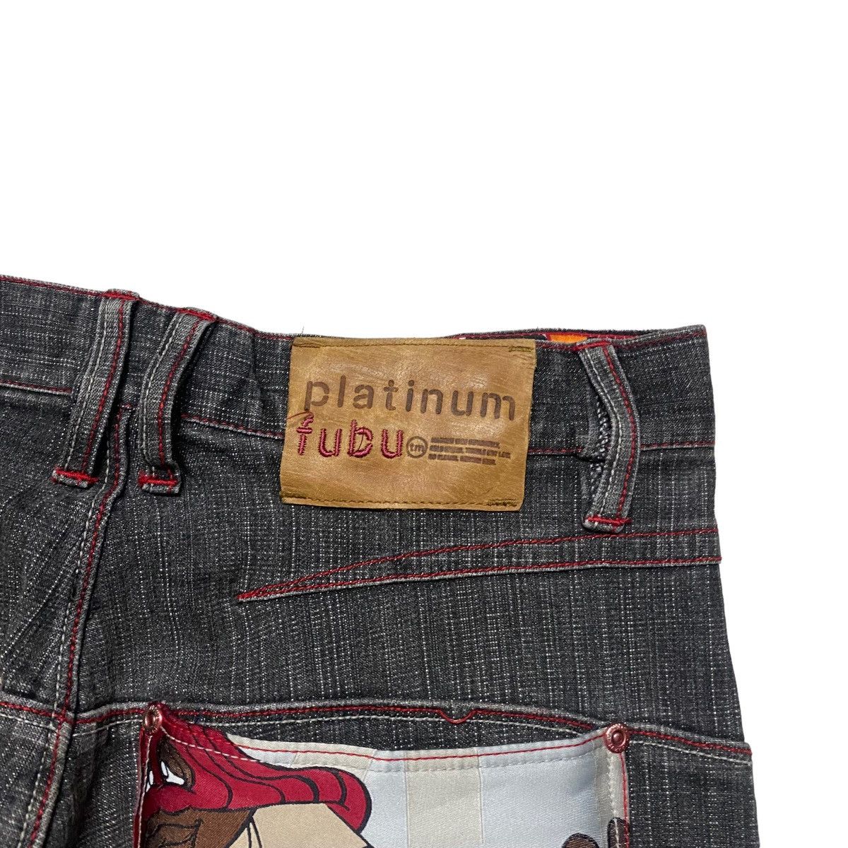 Fubu Vintage Platinum Fubu Baggy Jeans Russell Size US 30 / EU 46 - 13 Thumbnail