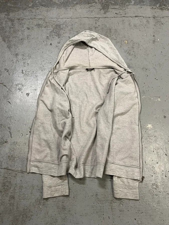 agnes b. Agnès B Grey Minimalist Zip-Up Hoodie Size US M / EU 48-50 / 2 - 9 Thumbnail
