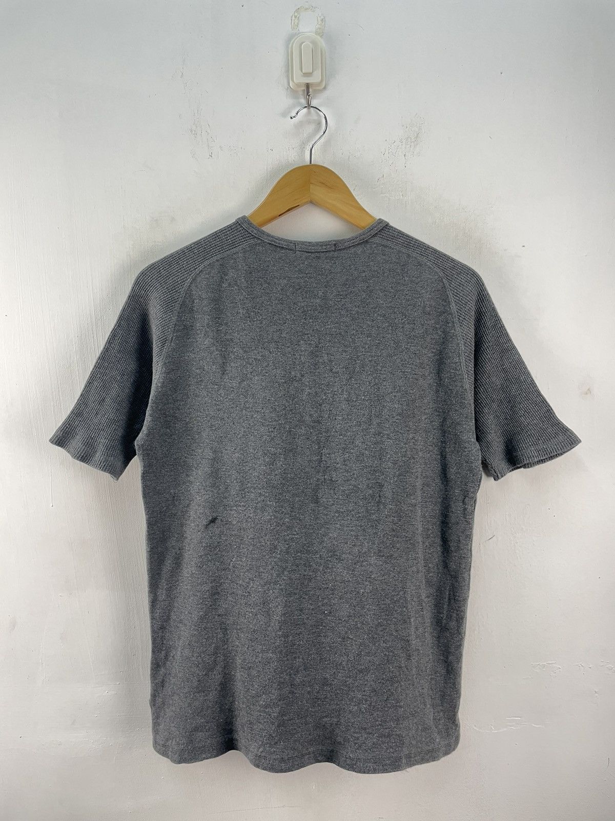 Burberry Vintage Burberry Tshirt Half Button Grey Size M Size US M / EU 48-50 / 2 - 5 Thumbnail