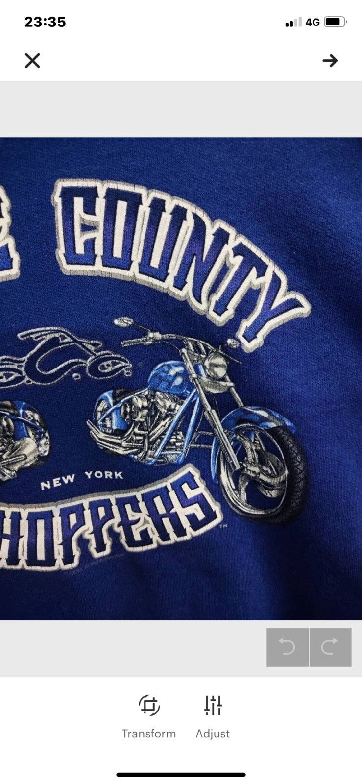 Jerzees × West Coast Choppers Y2k orange county choppers sweatshirt size XL Size US XL / EU 56 / 4 - 5 Thumbnail