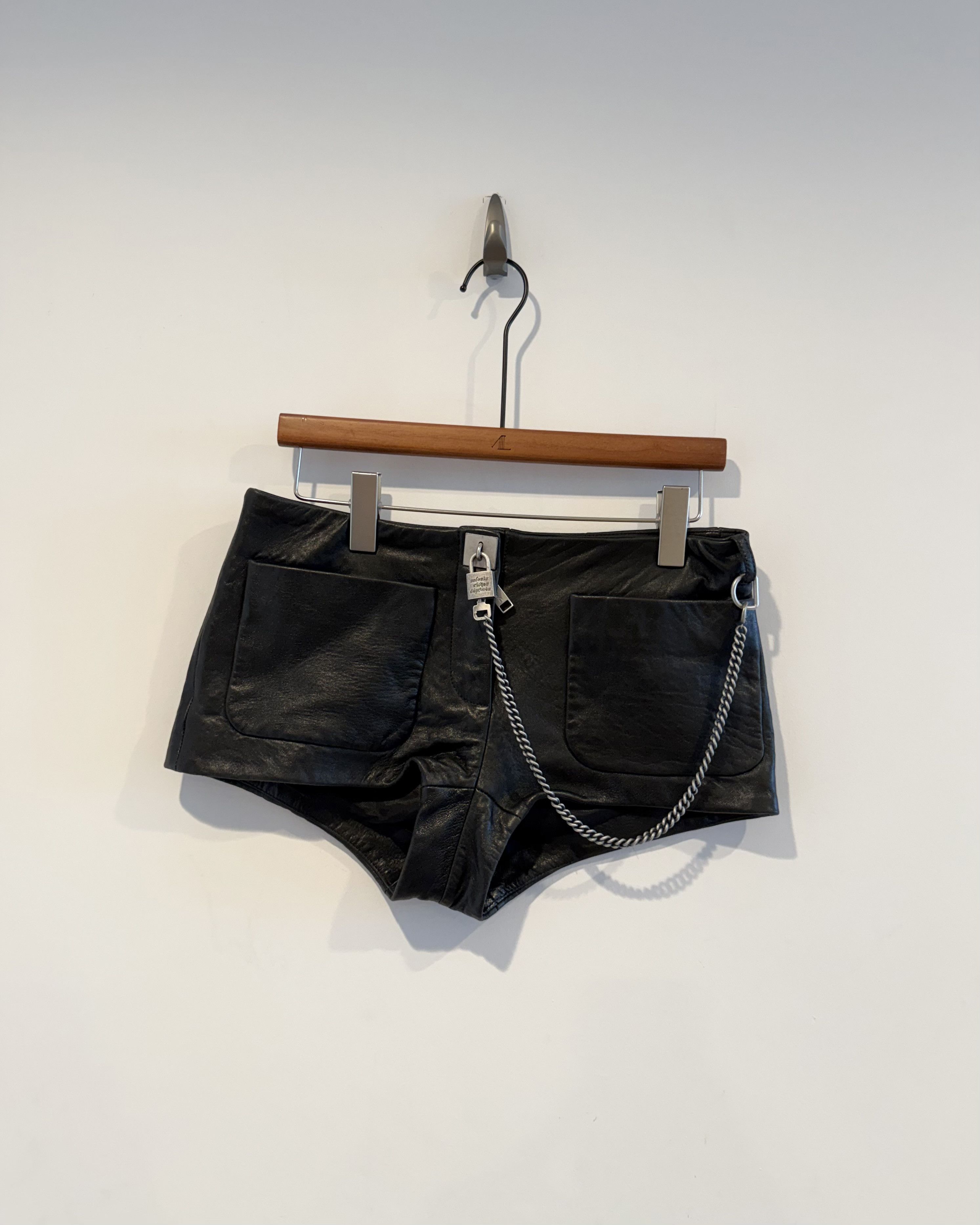 Enfants Riches Deprimes Enfants Riches Deprimes Padlock Women’s Short Pants. Size 28" / US 6 / IT 42 - 1 Thumbnail