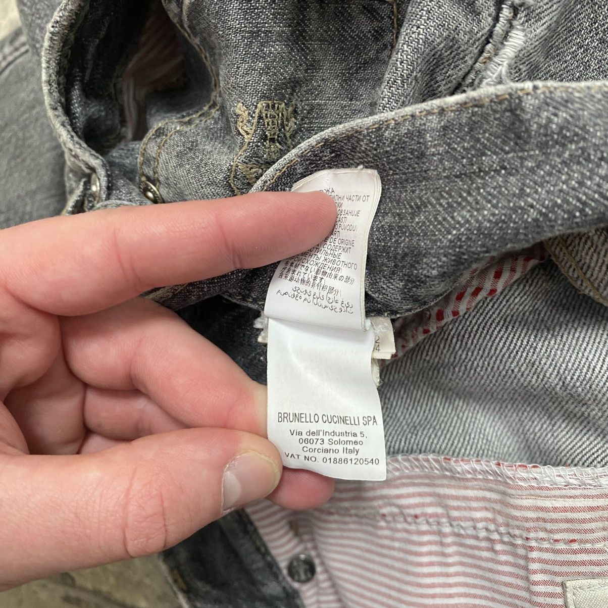 Brunello Cucinelli Vintage Brunello Cucinelli Jeans Size US 32 / EU 48 - 20 Thumbnail